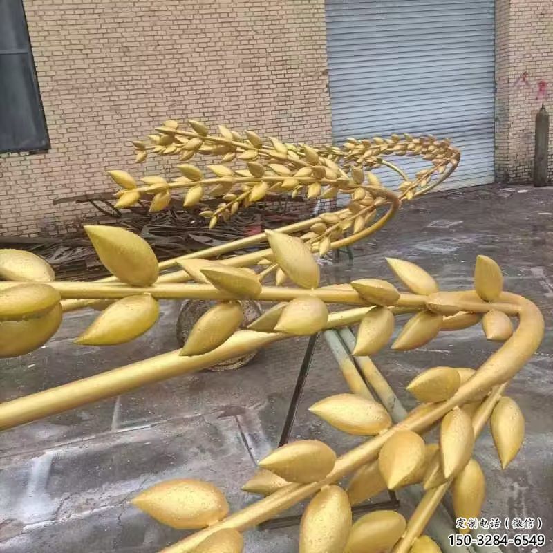 風景區水稻雕塑廠 售樓處廣場雕塑生產 仿古擺件