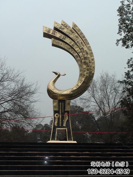 承接風(fēng)景區(qū)鳳凰雕塑廠家 售樓處廣場(chǎng)雕塑 仿古擺件