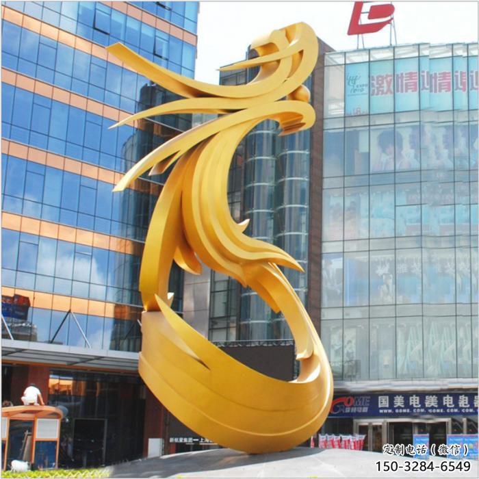 常用酒店鳳凰雕塑 庭院仿真雕塑 彩繪動物