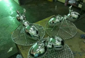 不銹鋼仿真螞蟻雕塑 酒店公園雕塑 風景區擺件