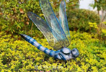 玻璃鋼仿真蜻蜓雕塑 店門口園林雕塑 動(dòng)物小品