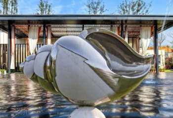 商業(yè)街不銹鋼海螺雕塑 售樓處動(dòng)物雕塑 動(dòng)物擺件