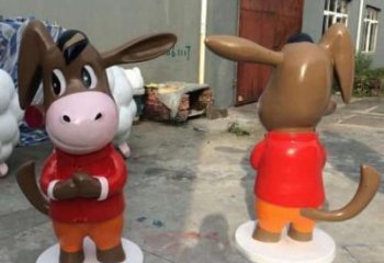 園林玻璃鋼老虎雕塑 城市廣場雕塑 步行街?jǐn)[件