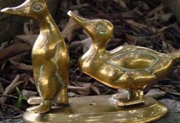 鴨子雕塑廠家，仿真動物， 公園廣場街頭擺件 (11)