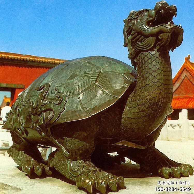 銅烏龜雕塑生產廠家，神獸動物，仿古公園廣場擺件