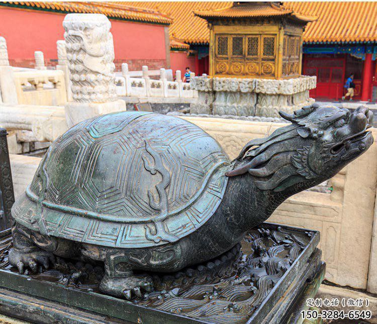 銅烏龜雕塑生產制作，神獸動物，仿古公園廣場擺件
