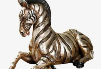 仿真斑馬雕塑 店門口園林雕塑 動(dòng)物小品