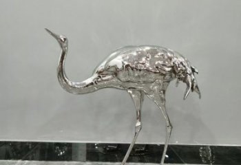 仿真鴕鳥雕塑 酒店公園雕塑 風景區擺件