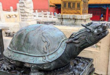 銅烏龜?shù)袼苌a(chǎn)制作，神獸動(dòng)物，仿古公園廣場(chǎng)擺件