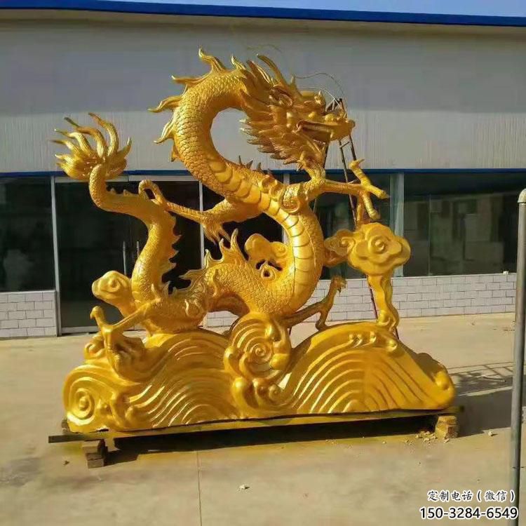 提供大型龍頭雕塑，鑄銅動(dòng)物雕塑，房地產(chǎn)售樓處擺件