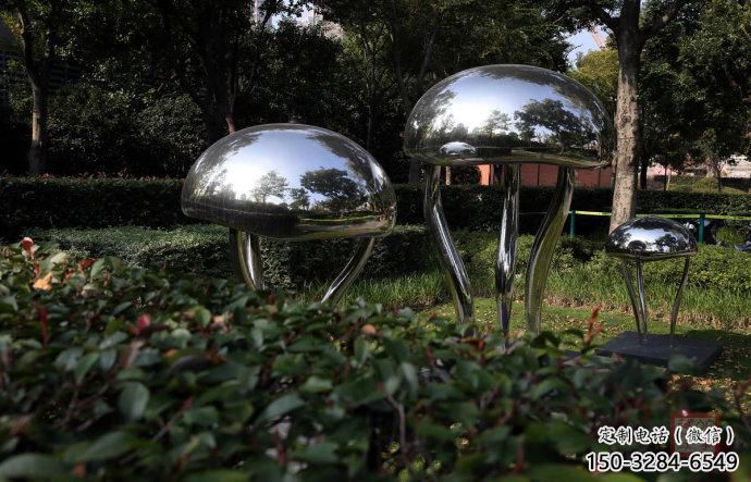廣場不銹鋼水母雕塑 公園仿真雕塑 抽象擺件