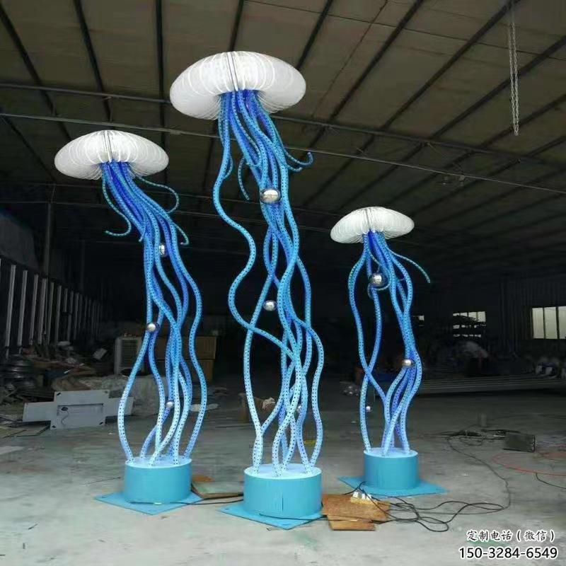 商業街水母雕塑 售樓處雕塑 海洋生物擺件
