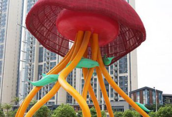 鏤空水母雕塑 廣場近代雕塑 門口小品