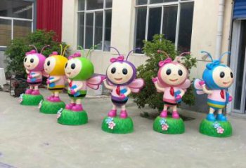 店門口蜜蜂雕塑廠家 創(chuàng)意景觀雕塑 仿真擺件