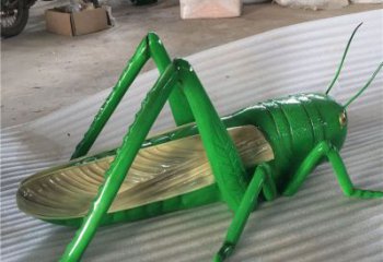 大型蟈蟈雕塑 門口創意雕塑 售樓處小品
