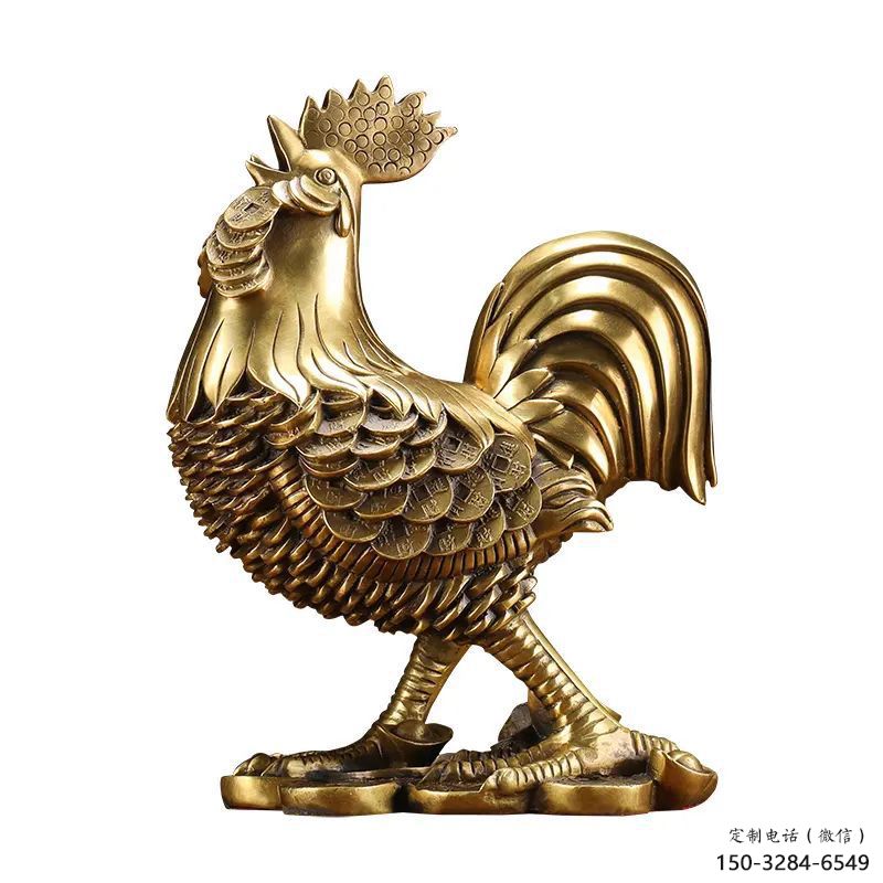 售樓部小雞雕塑，景觀題材，抽象工藝