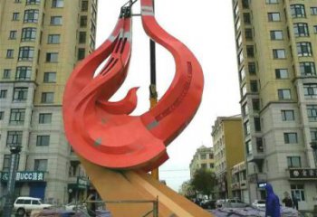 酒店鳥類雕塑，家禽主題，鍍銅工藝