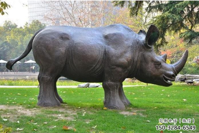 步行街小牛雕塑，景觀主題，古銅工藝