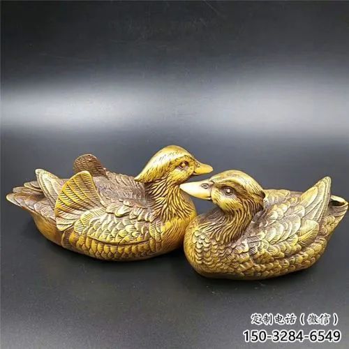 水景鴛鴦雕塑 風(fēng)景區(qū)幾何雕塑 廣場小品