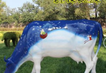 大型公牛雕塑 商業(yè)街廣場(chǎng)雕塑 古銅色擺件