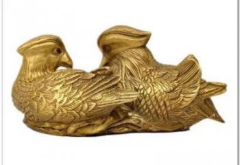 風(fēng)景區(qū)鴛鴦雕塑 售樓處廣場雕塑 仿古擺件