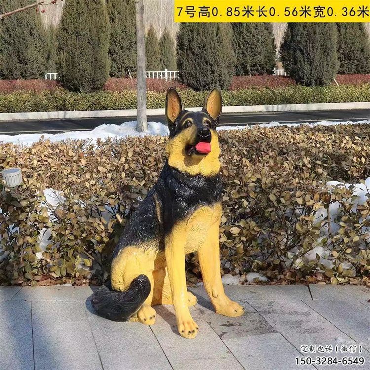 飯店哈巴狗雕塑，鍍金歐式雕塑，鍍金工藝