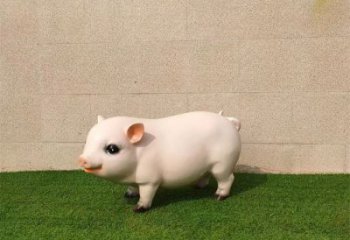 室內(nèi)野豬雕塑，拉絲海洋雕塑，抽象效果