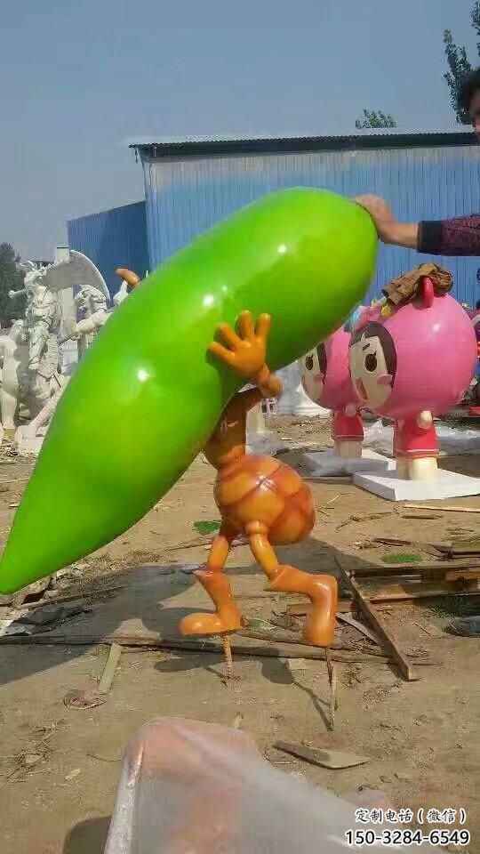 房地產蟲子雕塑，仿古動漫雕塑，噴砂制造