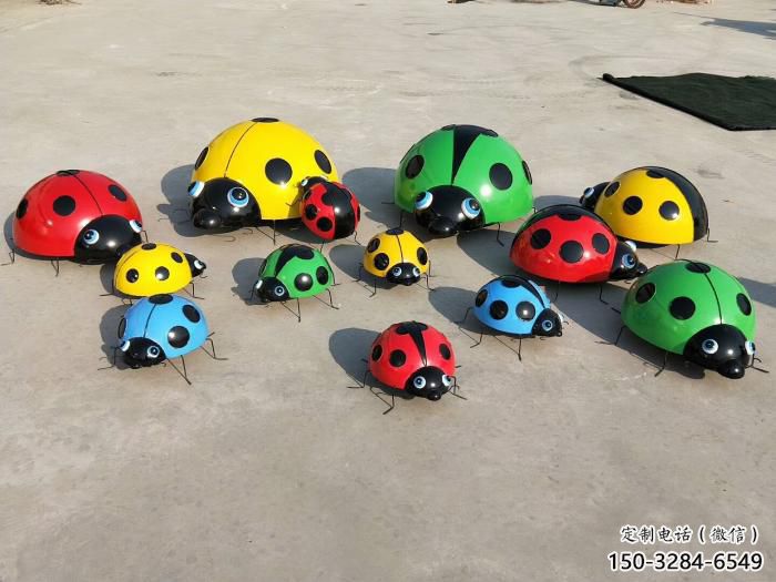 酒店蟲子雕塑，鍍金歐式雕塑，仿古擺件