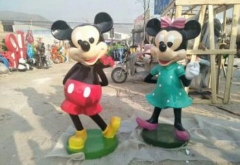 冷飲店老鼠雕塑，鍍銅海洋雕塑，鏡面工藝