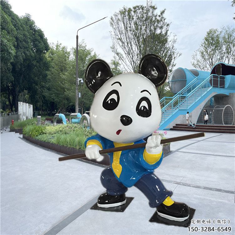 房地產(chǎn)龍貓雕塑，仿古動(dòng)漫雕塑，噴砂制造