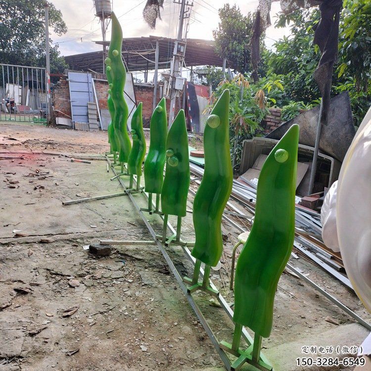 操場珊瑚雕塑，鏤空海洋雕塑，烤漆制造