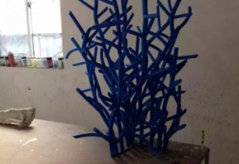 商業街海草雕塑 售樓處雕塑 花卉擺件