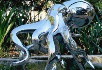 園林章魚雕塑 城市廣場(chǎng)雕塑 步行街?jǐn)[件