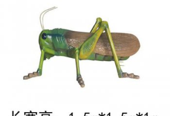 景區蝗蟲雕塑，鍍金歐式雕塑，鐵藝材質