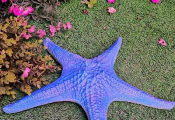 酒店海星雕塑，鍍金歐式雕塑，仿古擺件