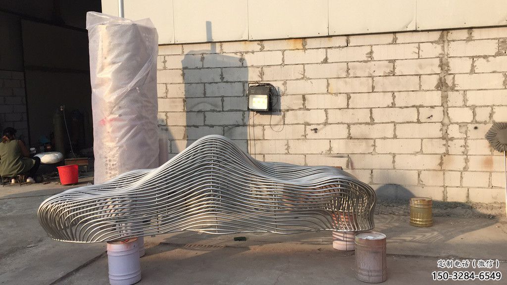 景區(qū)景觀雕塑，歐式假山雕塑，鐵藝材質(zhì)