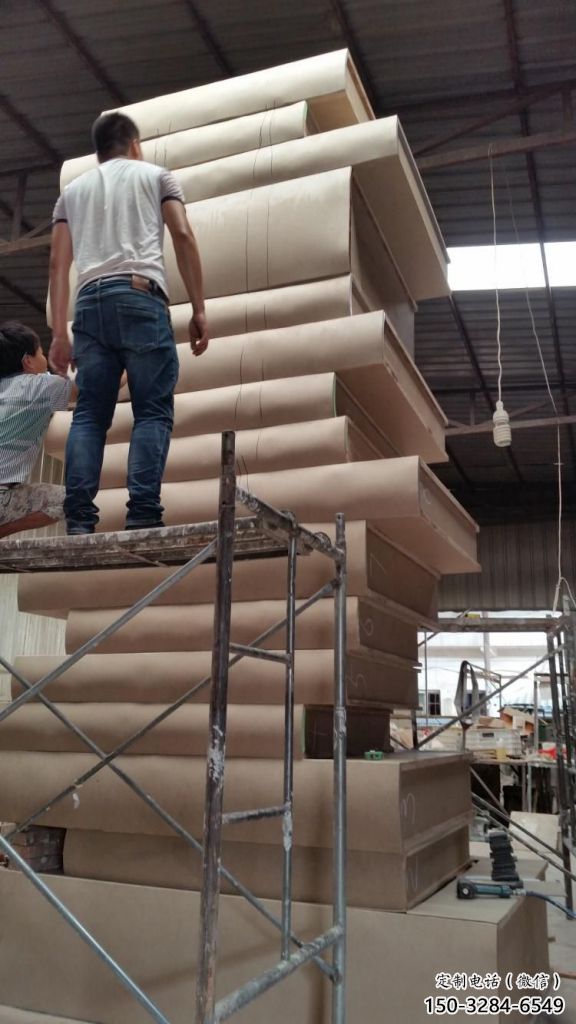 公園書(shū)籍雕塑，噴砂發(fā)光雕塑，鍛造工藝