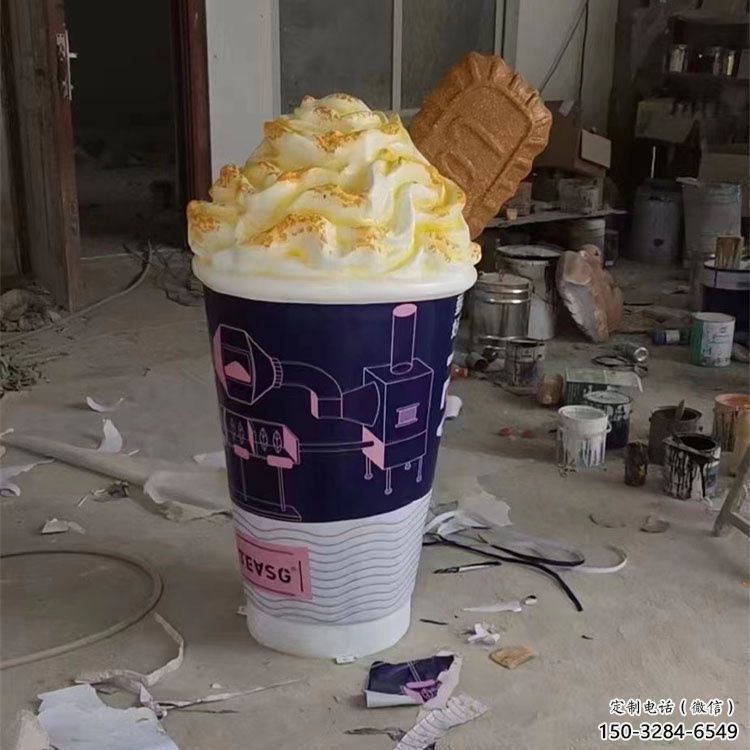 街道冰淇淋雕塑，鑄銅農(nóng)耕雕塑，古銅效果