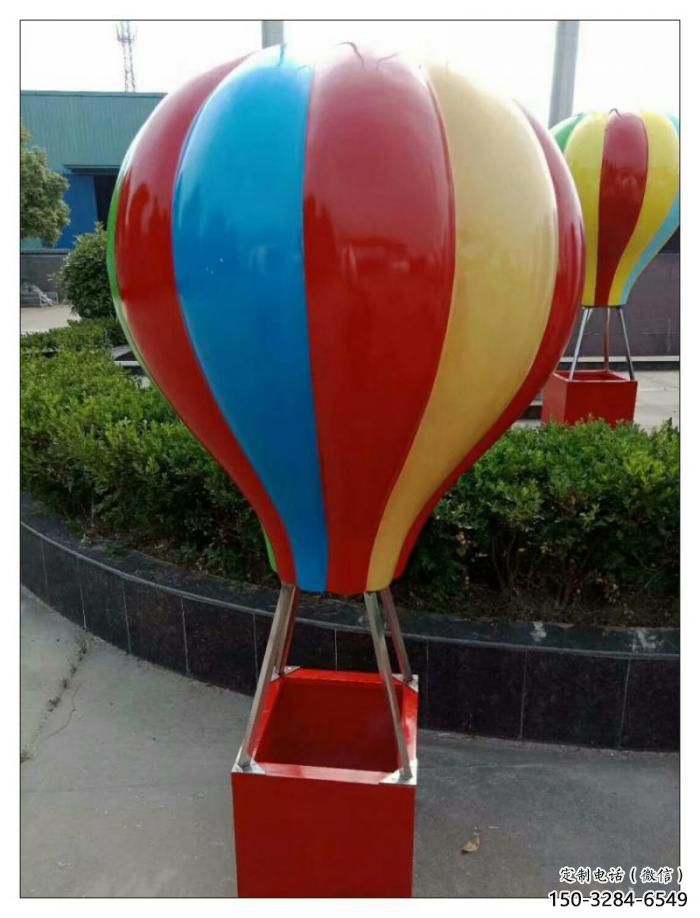 操場氣球雕塑，鏤空景觀雕塑，噴砂制造