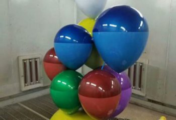 幾何氣球雕塑 酒店雕塑 現代景觀小品