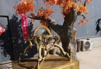 校園渾天儀雕塑，拉絲景觀雕塑，抽象主題