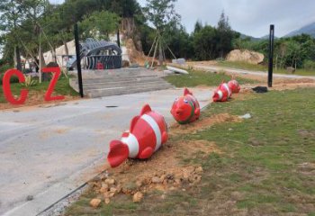 廣場坐凳雕塑 抽象景觀小品 烤漆雕塑