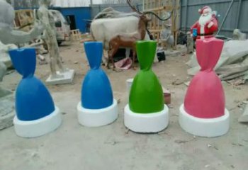 公園糖果雕塑 戶(hù)外景觀(guān)擺件 抽象雕塑