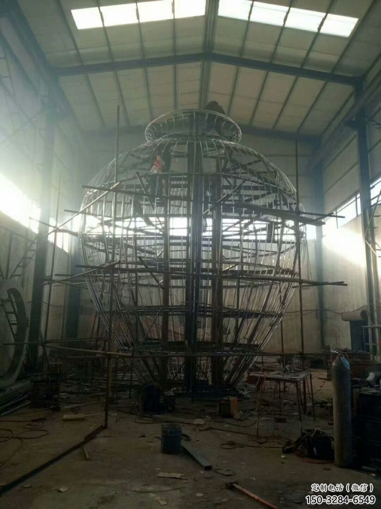 園林瓶子雕塑 大型景觀小品 中式雕塑