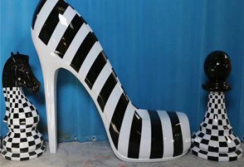 高跟鞋雕塑 歐式步行街小品 大型商場雕塑