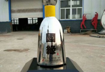 房地產瓶子雕塑 現代景觀擺件 幾何雕塑