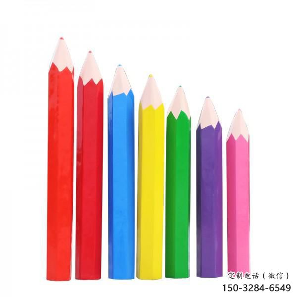 水景鉛筆雕塑 彩繪剪紙小品 現(xiàn)代雕塑