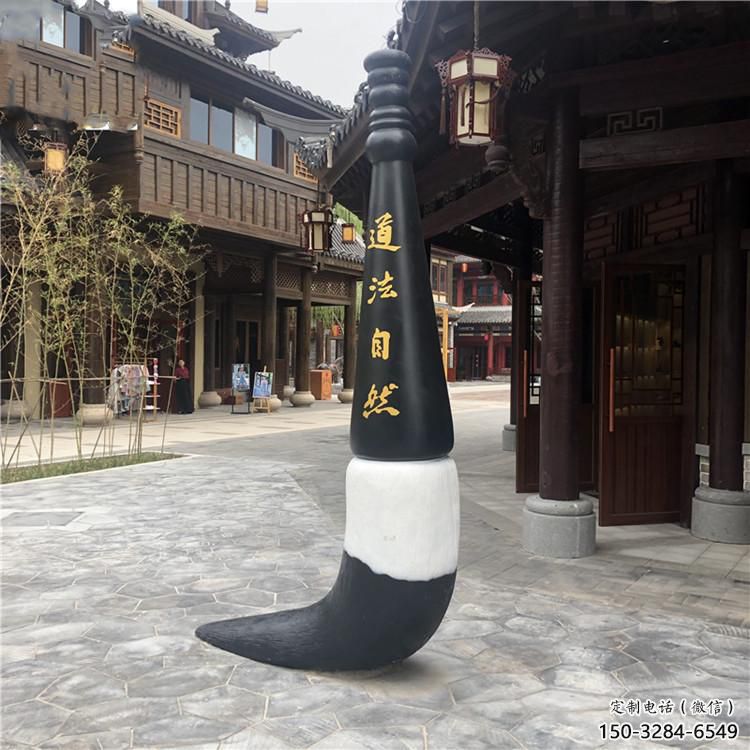 游樂場鉛筆雕塑 發光公園擺件 噴漆雕塑