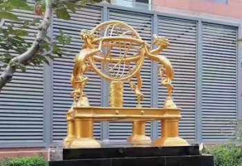 地動儀雕塑，仿古景觀雕塑，仿古擺件